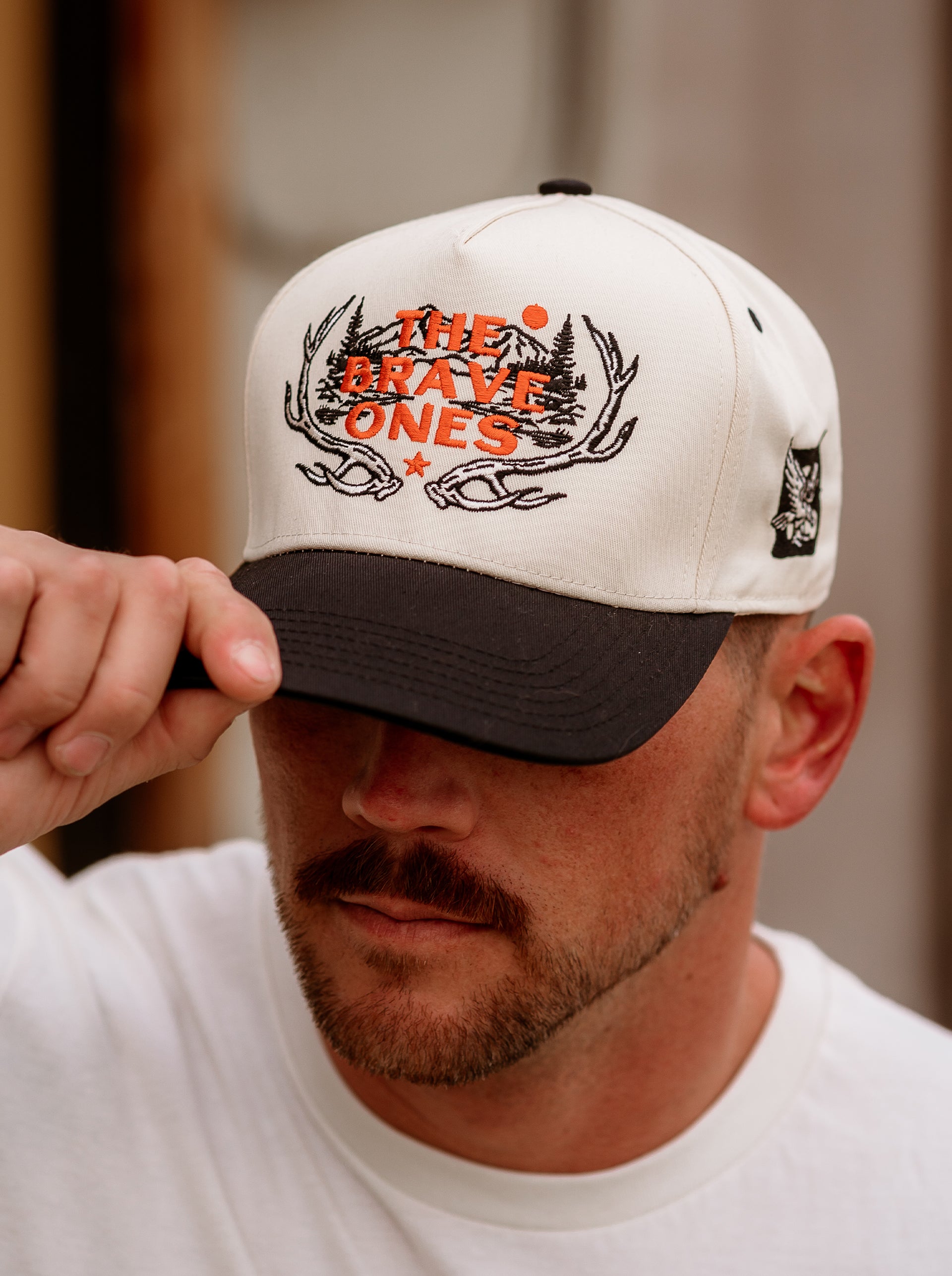 The Big Rack Hat by The Brave Ones – Hunting and outdoors-inspired antler snapback cap