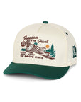 The Brave Ones hunting cap with "Freedom in the Hunt" slogan and vintage colorway